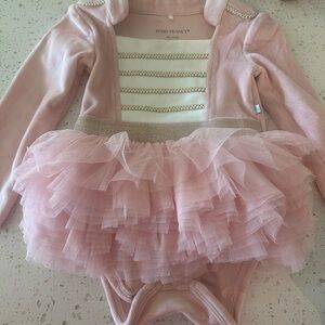 Posh Peanut Nutcracker Velour Tulle dress size 18-24M
